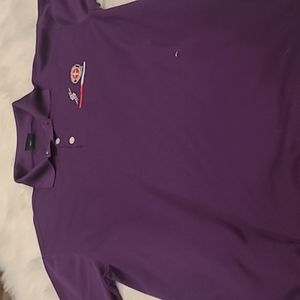 Nike Golf Shirt Medium  Purple Schwinn Quality